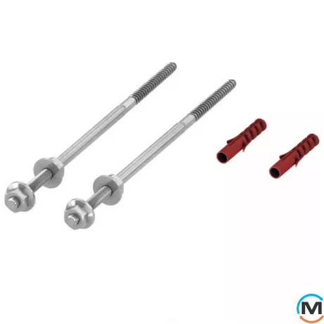 Комплект установки TECEbase (модуль+панель змиву TECEnow чорна матова+кріплення+прокладка), 1120мм, фото , зображення 4