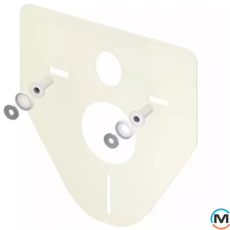 Комплект установки TECEbase (модуль+панель змиву TECEnow чорна матова+кріплення+прокладка), 1120мм, фото , зображення 5