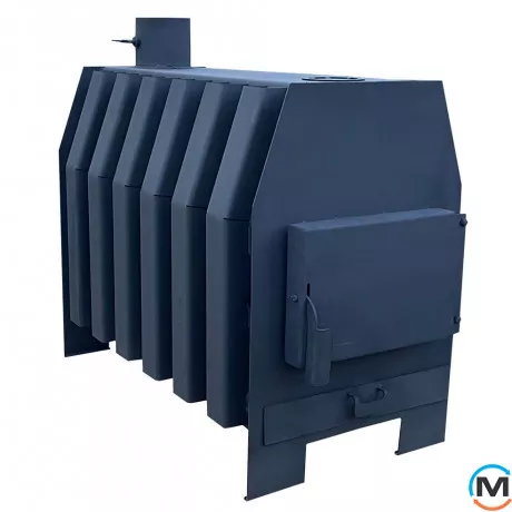 Печь бульерян Viterm 20кВт с плитой, Тепловая мощность (кВт): 20, фото , изображение 4