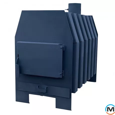 Печь бульерян Viterm 25кВт с плитой, Тепловая мощность (кВт): 25, фото 