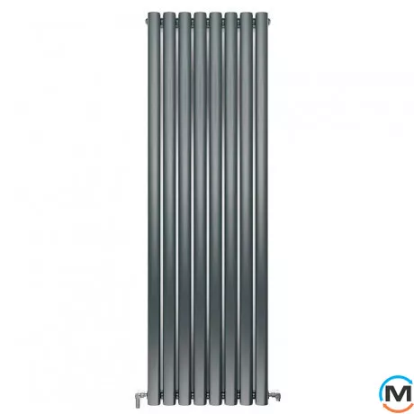 Радиатор дизайнерский Ideale Adele 11 8/1500/472 антрацит, Цвет: Антрацит, Высота (мм): 1500, Ширина (мм): 472, Количество рядов: 1, фото 