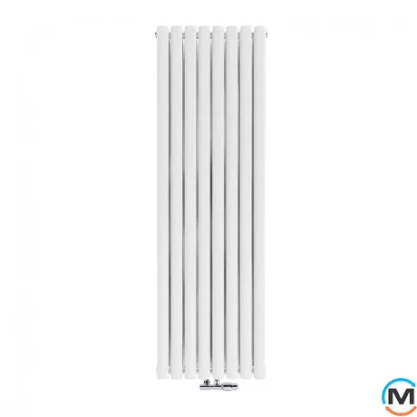 Радиатор дизайнерский Ideale Adele 12 8/1500/472 белый, Цвет: Белый, Высота (мм): 1500, Ширина (мм): 472, Количество рядов: 2, фото 