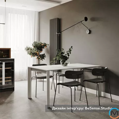 Радіатор дизайнерський Ideale Gloria 12 5/1800/295 чорний, Колір: Чорний, Ширина (мм): 295, Кількість рядів: 2, фото , зображення 3