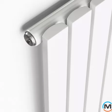 Радіатор дизайнерський Ideale Jolanda 11 8/1800/472 білий, Колір: Білий, Висота (мм): 1800, Кількість секцій: 8, фото , зображення 2