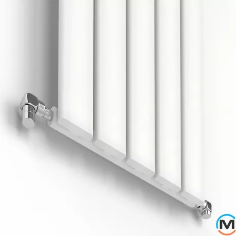 Радіатор з полицями Ideale Stella 11 5/1200/500 білий, Колір: Білий, Висота (мм): 1200, фото , зображення 2