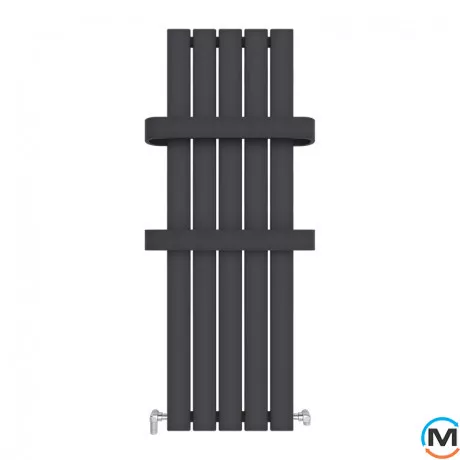 Радіатор з полицями Ideale Stella 11 5/1200/500 чорний, Колір: Чорний, Висота (мм): 1200, фото 