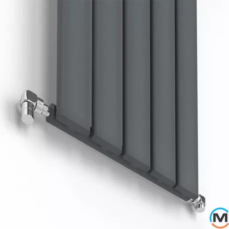 Радіатор з полицями Ideale Stella 11 5/1600/500 антрацит, Колір: Антрацит, Висота (мм): 1600, фото 