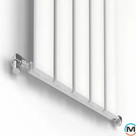 Радіатор з полицями Ideale Stella 11 5/1600/500 білий, Колір: Білий, Висота (мм): 1600, фото , зображення 2