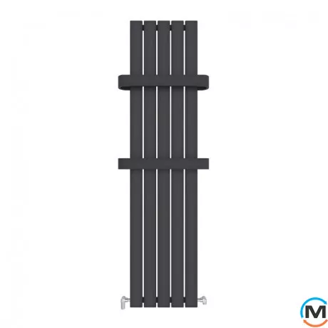 Радіатор з полицями Ideale Stella 11 5/1600/500 чорний, Колір: Чорний, Висота (мм): 1600, фото 