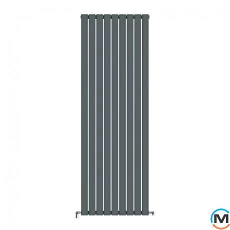 Радиатор дизайнерский Ideale Vittoria 11 9/1800/612 антрацит, Исполнение: Вертикальный, Цвет: Антрацит, Высота (мм): 1800, Ширина (мм): 612, Количество рядов: 1, фото 