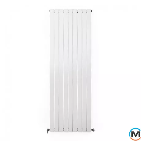 Радіатор дизайнерський Ideale Vittoria 11 9/1800/612 білий, Виконання: Вертикальний, Колір: Білий, Висота (мм): 1800, Ширина (мм): 612, Кількість рядів: 1, фото 