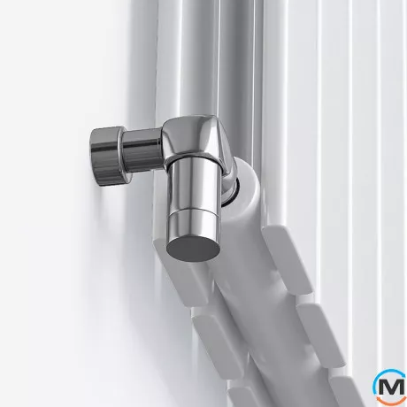 Радіатор дизайнерський Ideale Vittoria 12 4/1800/272 білий, Виконання: Вертикальний, Колір: Білий, Висота (мм): 1800, Ширина (мм): 272, Кількість рядів: 2, фото , зображення 2