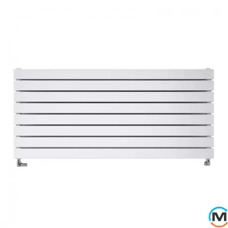 Радиатор дизайнерский Ideale Vittoria H 11 8/544/1200 белый, Исполнение: Горизонтальный, Цвет: Белый, Высота (мм): 544, Ширина (мм): 1200, Количество рядов: 1, фото 