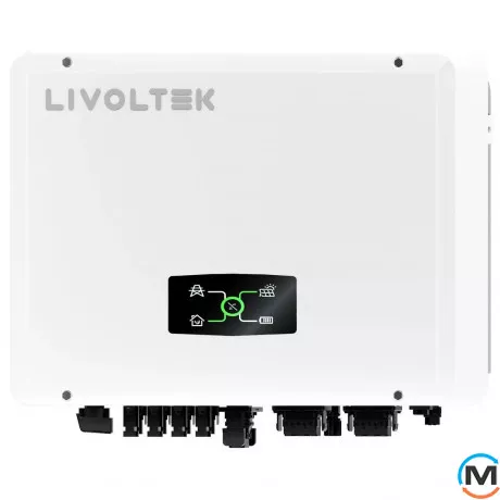 Гибридный инвертор Livoltek 3phase HyBrid inverter, 15KW, 2MMPT, lP65, Мощность, VA/W: 15000, фото , изображение 2