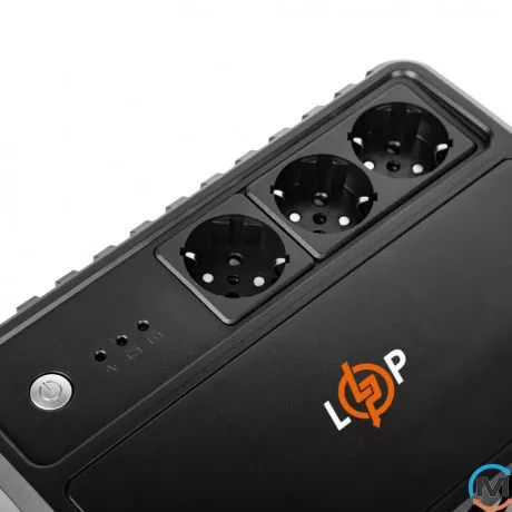 Лінійно-інтерактивне ДБЖ LogicPower 800VA-3PS (480Вт), фото , зображення 2