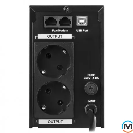 Линейно-интерактивное ИБП LogicPower UL650VA (390Вт), фото , изображение 4