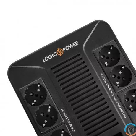 Линейно-интерактивное ИБП LogicPower 800VA-8PS (480Вт), фото , изображение 2