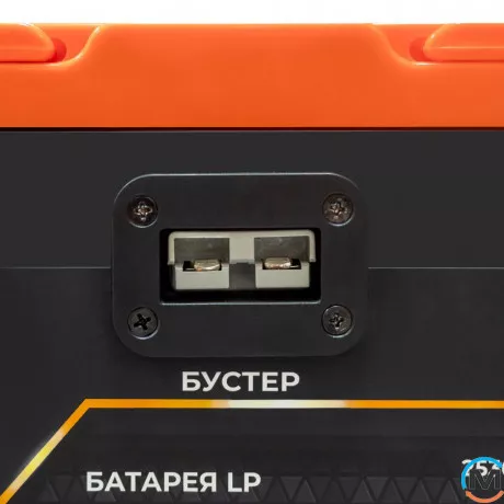 Аккумулятор LogicPower LiFePO4 12,8V - 64 Ah (820Wh) (BMS 80A/40А) пластик 2XT90 4USB стартер, фото , изображение 6