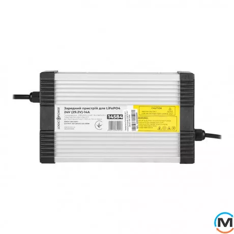 Зарядное устройство для аккумуляторов LogicPower LiFePO4 24V (29.2V)-14A-336W, фото 