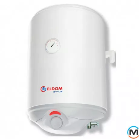 Водонагреватель Eldom Style DRY 30 SLIM 2x0.8 kW 72269WD, Тип (ТЭНа): Сухой, Объем (л): 30, Ширина (мм): 360, фото 