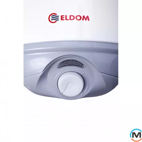 Водонагреватель электрический Eldom Style DRY 80 2x1.0 kW 72265WD, Тип (ТЭНа): Сухой, Объем (л): 80, Ширина (мм): 435, фото , изображение 4