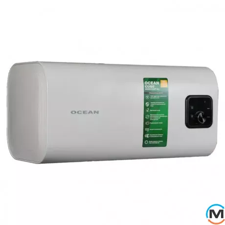 Водонагреватель Ocean CUBE-Horizontal RZF100D-4, ET+WT (мокрый тен) 100л, Тип (ТЭНа): Мокрый, Объем (л): 100, Исполнение: Горизонтальный, фото , изображение 4