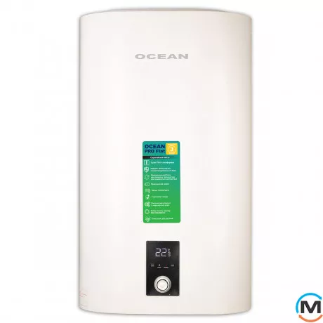 Водонагреватель Ocean FLAT RZB50M, ET+DT (50л Digital), Объем (л): 50, фото 