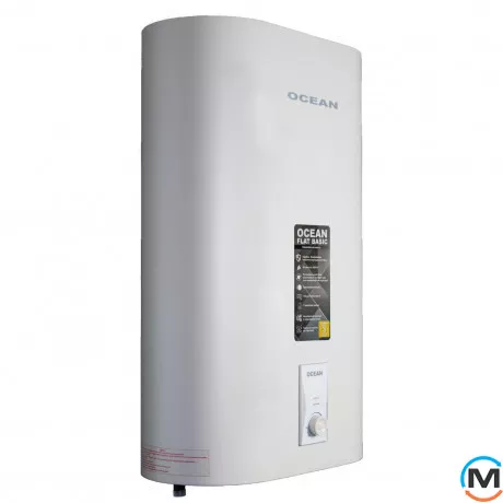 Водонагреватель Ocean FLAT RZB50M, ET+WT BASIC 50л, Тип (ТЭНа): Мокрый, Объем (л): 50, фото , изображение 3