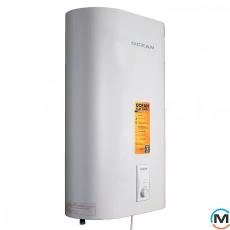 Водонагреватель Ocean FLAT RZB80M, ET+DT BASIC 80л, Тип (ТЭНа): Сухой, Объем (л): 80, фото , изображение 3