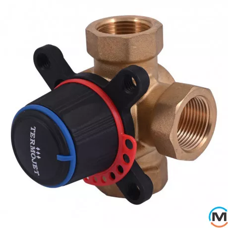 3-ходовий клапан Termojet з внутрішнім різьбленням (kvs 12)-Dn25-Rp 1M, Діаметр різьблення: 1", фото 