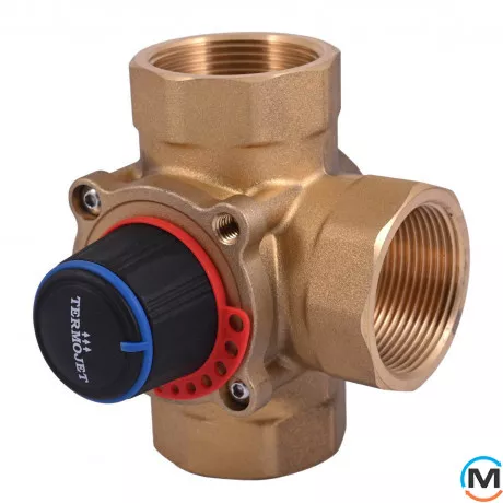 3-ходовий клапан Termojet з внутрішнім різьбленням (kvs 26)-Dn40-Rp 1 1/2M, Діаметр різьблення: 1 1/2", фото 