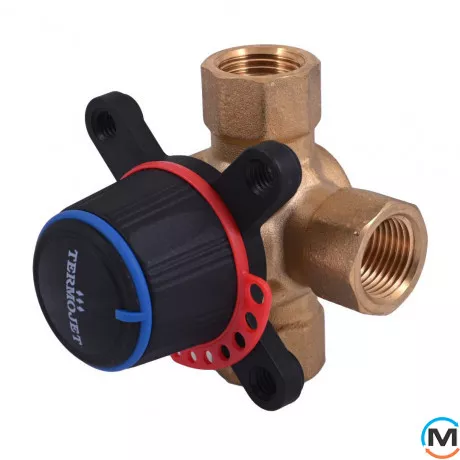 3-ходовий клапан Termojet з внутрішнім різьбленням (kvs 6)-Dn20-Rp 3/4M, Діаметр різьблення: 3/4", фото 