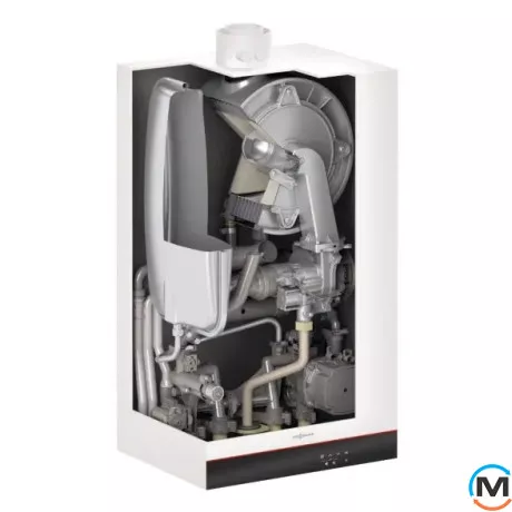 Котел Viessmann Vitodens 050-W BOHA 19 кВт wi-fi (1-о контурний) + термостат ViCare, Теплова потужність (кВт): 19, Кількість контурів: 1, фото , зображення 2