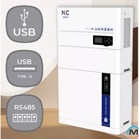 Портативний ДБЖ NC ENERGY все в одному NCE Stationary 3х5 NCE3S5U24ua/NCE3S5U24uaBP, Потужність, VA/W: 3500, фото , зображення 6