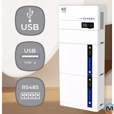 Портативний ДБЖ NC ENERGY все в одному NCE Stationary 5х10 NCE5S10U48ua/NCE5S10U48uaBP, Потужність, VA/W: 5500, фото , зображення 6