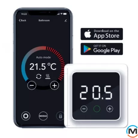 Терморегулятор Magnum F32 Smart WiFi White, Цвет: Белый, фото , изображение 3