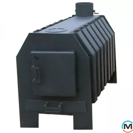 Піч булер'ян Viterm 12кВт з плитою, Теплова потужність (кВт): 12, фото , зображення 7