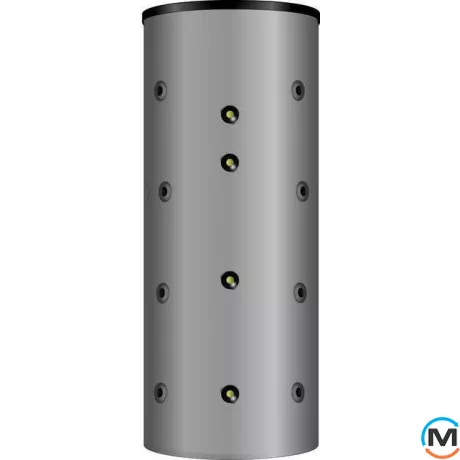 Meibes SKSE-2 1301/200 Бак ГВП всередині теплового акумулятора, Обсяг (л): 1300, Кількість змійовиків: 2, Товщина ізоляції (мм): 120, фото , зображення 2