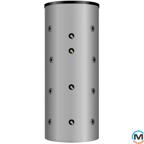 Meibes SKSW-0 1501 Змійовик ГВП всередині теплового акумулятора, Обсяг (л): 1500, Кількість змійовиків: Ні, Товщина ізоляції (мм): 120, фото , зображення 2