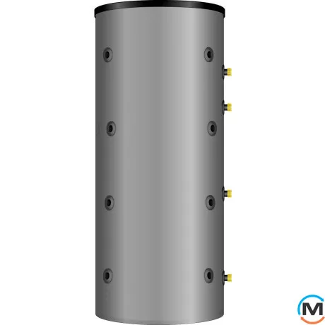 Тепловий акумулятор Meibes SPSX-2G 1000, Об'єм (л): 1000, Кількість змійовиків: 2, Товщина ізоляції (мм): 100, фото , зображення 2