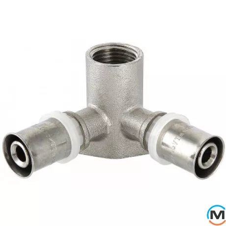 Трійник прес Valtec VTm.234 з кріпленням 16x1/2", фото 