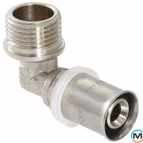 Куточок прес Valtec VTm.253 із зовнішнім різьбленням 16x1/2", фото 