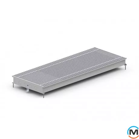 Внутрипольный конвектор Carrera C2.Inox.380.2250.65, Тип конвектора: Без вентилятора, Корпус конвектора: Нержавеющая сталь, Кол-во теплообменников: 2, Глубина (мм): 65, Ширина (мм): 380, Длина (мм): 2250, фото , изображение 2