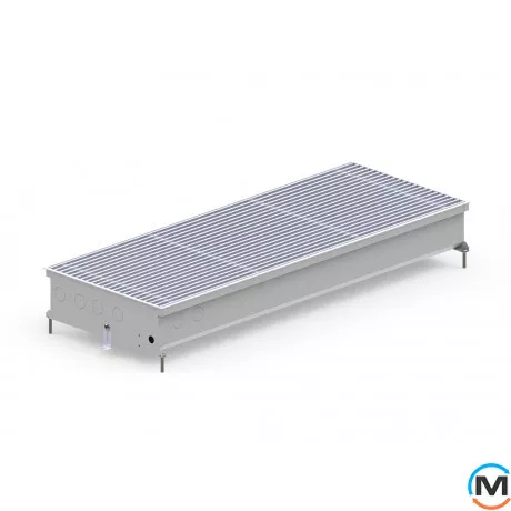 Внутрипольный конвектор Carrera SV2.Inox.400.2250.120, Тип конвектора: С вентилятором, Корпус конвектора: Нержавеющая сталь, Кол-во теплообменников: 2, Глубина (мм): 120, Ширина (мм): 400, Длина (мм): 2250, фото , изображение 2