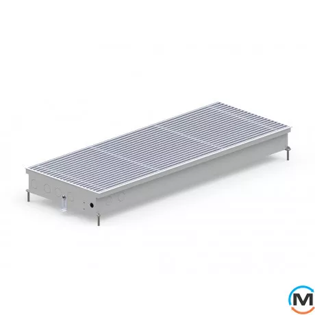 Внутрипольный конвектор Carrera SV2.Inox.380.1750.90, Тип конвектора: С вентилятором, Корпус конвектора: Нержавеющая сталь, Кол-во теплообменников: 2, Глубина (мм): 90, Ширина (мм): 380, Длина (мм): 1750, фото , изображение 2