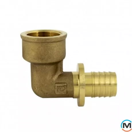 Натяжной уголок с внутренней резьбой FADO SLICE NEW 20*3/4" ВН, Тип резьбы: Внутренняя, Диаметр резьбы: 3/4", Диаметр (мм): 20, Толщина стенки (мм): 2.8, фото 