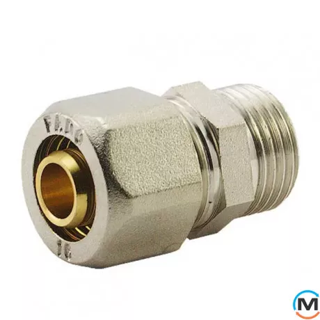 Обжим муфта с переходом на наружную резьбу FADO COMPRESS 26x3/4'', Тип резьбы: Наружная, Диаметр резьбы: 3/4", Диаметр (мм): 26, фото 