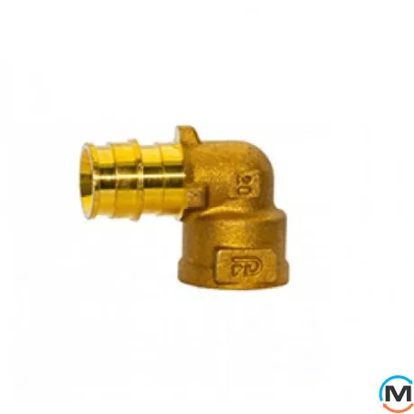 Кутник з внутрішнім різьбленням FADO FAST LINE ЛАТУНЬ 20х1/2В, Тип різьблення: Внутрішня, Діаметр різьблення: 1/2", Діаметр (мм): 20, фото , зображення 2