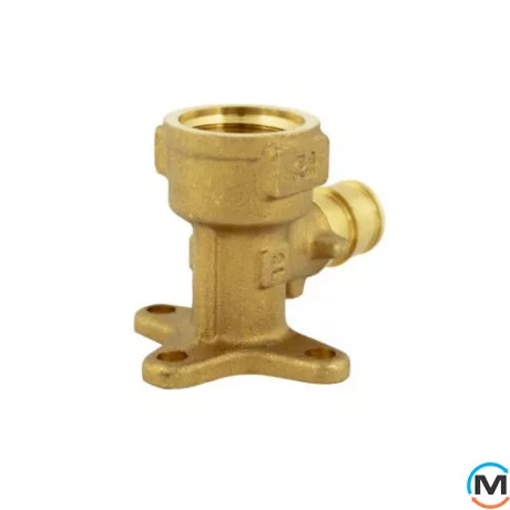 Кутник установочний FADO FAST LINE ЛАТУНЬ 16х1/2В, Діаметр (мм): 16, фото , зображення 3