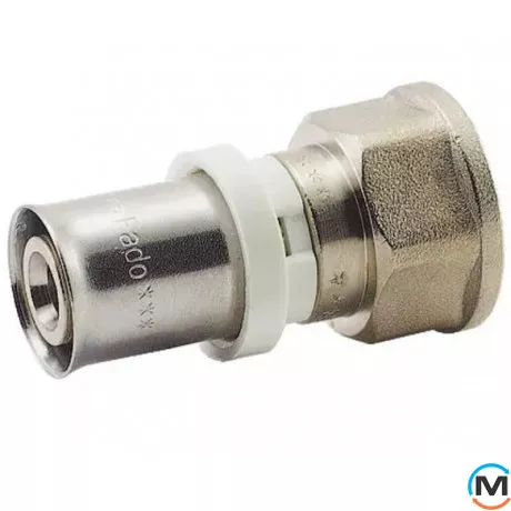 Пресс муфта с переходом на внутреннюю резьбу FADO PRESS 32x1*1/4", Тип резьбы: Внутренняя, Диаметр резьбы: 1/4", Диаметр (мм): 32, фото 